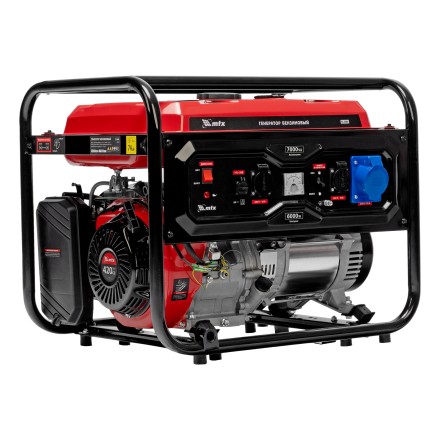 Генератор бензиновый MTX RS-9000, 7 кВт, 230В, ручной стартер купить в Уфе