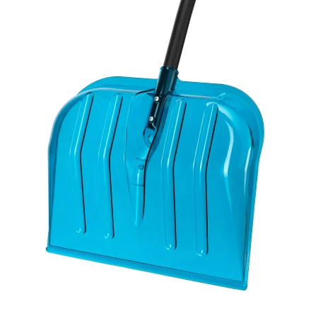 Лопата для уборки снега Palisad 61692, поликарбонат, 475х400х1385мм, алюминиевый черенок, ПВХ оплетка, LUXE купить в Уфе