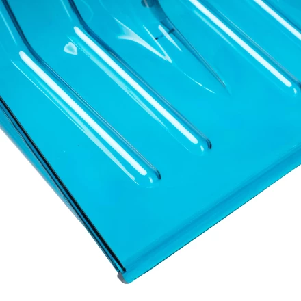 Лопата для уборки снега Palisad 61692, поликарбонат, 475х400х1385мм, алюминиевый черенок, ПВХ оплетка, LUXE купить в Уфе