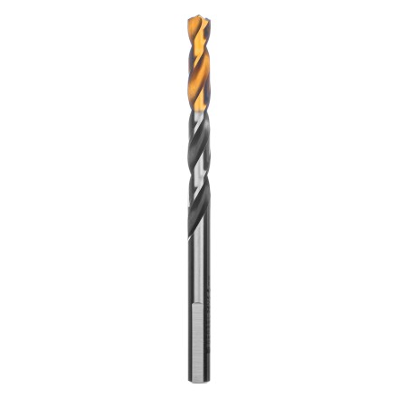 Сверло спиральное по металлу 6 x 93мм, Р6М5, Golden Tip, многогранная заточка Denzel 718278 купить в Уфе