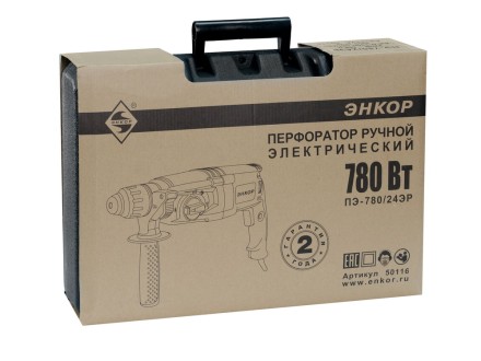 Перфоратор SDS+ ПЭ-780/24ЭР Энкор 50116 купить в Уфе