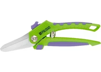 Секатор цветочный, 210 мм, пружина лент. типа, прямые режущие губки  PALISAD 60555 купить в Уфе