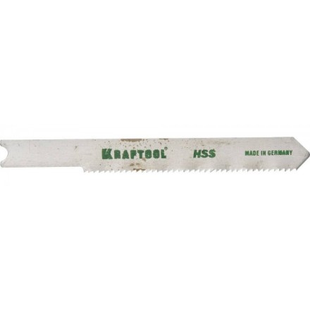 Полотна KRAFTOOL, T218A, для эл/лобзика, HSS, по металлу, фигурный рез, EU-хвост., шаг 1,2мм, 50мм, 2шт 159553-1,2 купить в Уфе