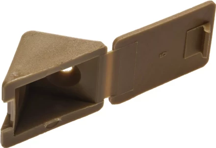 Уголок мебельный ЗУБР с шурупом, цвет бук, 4,0x15мм, ТФ6, 4шт 4-308256-2 купить в Уфе