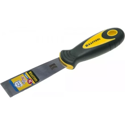 Шпательная лопатка KRAFTOOL с 2-компонент ручк, профилиров нержав полотно, 32мм 10035-030 купить в Уфе