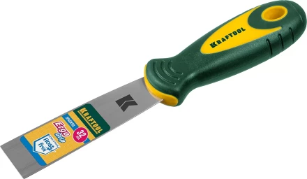 Шпательная лопатка KRAFTOOL с 2-компонент ручк, профилиров нержав полотно, 32мм 10035-030 купить в Уфе