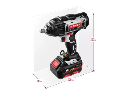 Ударный гайковерт аккумуляторный ГУЛ-401 К серия СТАНДАРТ купить в Уфе