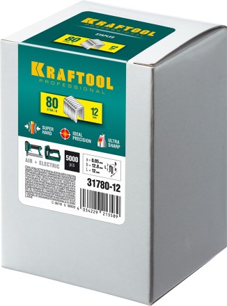 Скобы тип 21GA (80 / Pr A / Senco AT) 5000 шт 31780-12 купить в Уфе