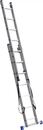 Лестницы алюминиевые двухсекционные серия ЭКСПЕРТ купить в Уфе