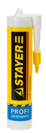 Клей монтажный STAYER Professional, для молдингов и панелей, 280мл 41327 купить в Уфе