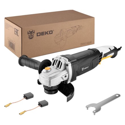 Углошлифовальная машина УШМ DEKO DKAG1400W, 063-2201 купить в Уфе