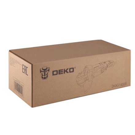 Углошлифовальная машина УШМ DEKO DKAG1400W, 063-2201 купить в Уфе