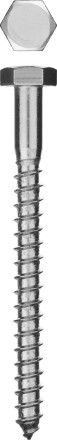 Шурупы ЗУБР &quot;МАСТЕР&quot; с шестигранной головкой, оцинкованные, 8x80мм, 50шт 4-300451-08-080 купить в Уфе