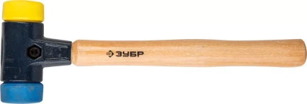 Молоток ЗУБР &quot;ЭКСПЕРТ&quot; многофункциональный, сборочный, ручка из ясеня, сменные бойки, для металлообработки, 700г, 40мм 2044-40 купить в Уфе