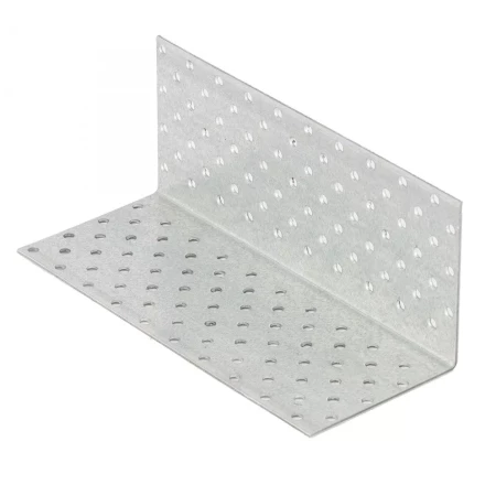 Крепежный уголок равносторонний  2,0 мм KUR 80x80x200 мм Россия Сибртех 46593 купить в Уфе