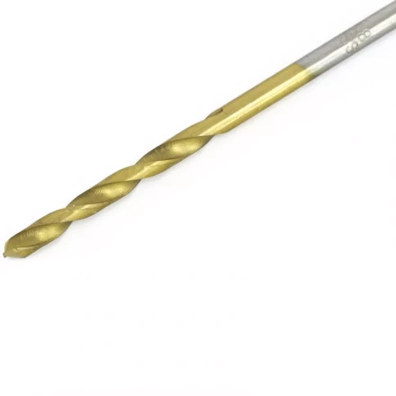 Сверло по металлу 3,8мм HSS нитридтитановое покрытие цилиндрический хвостовик MATRIX 717380 купить в Уфе