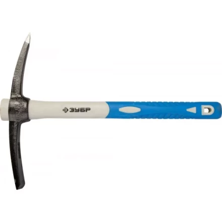 Кирка ЗУБР кованая, с обратной двухкомпонентной фиберглассовой рукояткой, 500г 20175-05 купить в Уфе