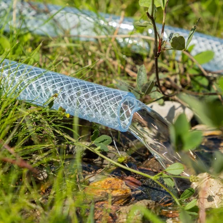 Шланг поливочный прозрачный армированный Palisad 3-х слойный, 1/2&quot;, 15 м, 67360 купить в Уфе