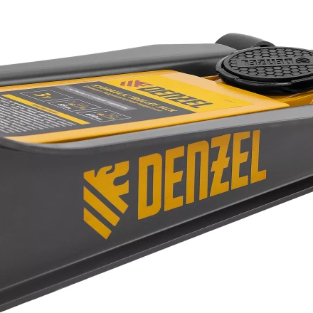 Домкрат гидравлический подкатной Denzel 51271, 3 т, 85-610 мм, быстрый подъем, низ. подхват, проф, SUV купить в Уфе