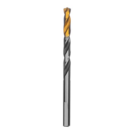 Сверло спиральное по металлу Denzel 6,5 x 93мм, Р6М5, Golden Tip, многогранная заточка, 718279 купить в Уфе