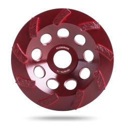 MESSER Алмазная шлифовальная ТУРБО чашка BG/M-SPEED. Диаметр 125 мм.