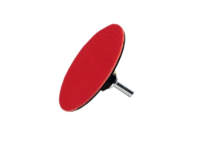 Тарелка опорная Ф100 мм М14 для алмазных шлифлистов липучая основа жесткая + адаптер Энкор 51540 купить в Уфе