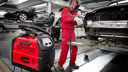 Сварочный полуавтомат TECHNOMIG 180 DUAL SYNERGIC  EURO Telwin купить в Уфе