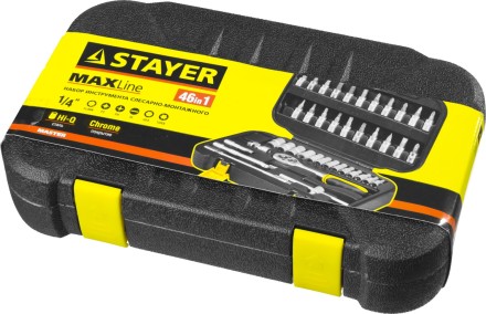 Набор слесарно-монтажного инструмента STAYER &quot;MASTER&quot;, 46 предметов 27760-H46 купить в Уфе