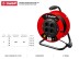 Удлинитель на катушке &quot;ПВС 307&quot;, 50 м, 2500 Вт, 4 гнезда, ПВС 3х0,75 кв мм, ЗУБР 55083-50 купить в Уфе