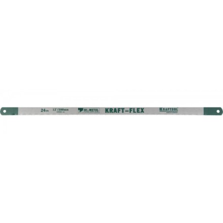 Полотно KRAFTOOL &quot;KRAFT-FLEX&quot; по металлу, Bi-Metal, 24TPI, 300 мм, 2 шт 15942-24-S2 купить в Уфе