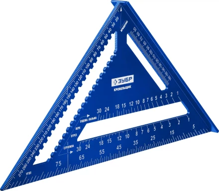 ЗУБР Кровельщик, 300 мм, 5-в-1, универсальный кровельный угольник, Профессионал (34391-30) купить в Уфе
