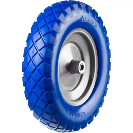 Колесо ЗУБР "ПРОФЕССИОНАЛ" полиуретановое, 380мм, посадочный размер 16мм 39912-2 купить в Уфе