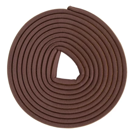 Уплотнитель резиновый, 6 м, профиль &quot;P&quot;, коричневый Сибртех 88918 купить в Уфе